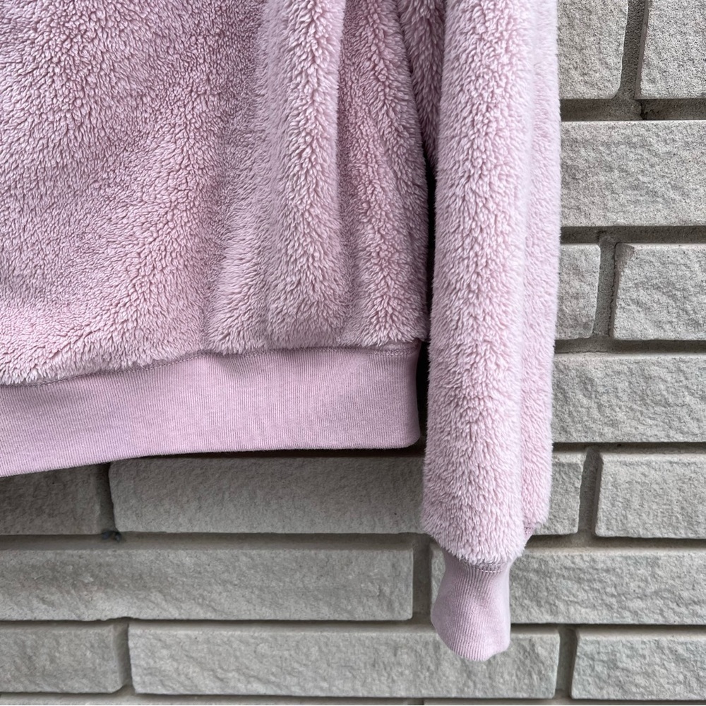 Abercrombie & Fitch Cozy Crew Neck Pullover Sweater - Pink Size S - Picture 13 of 13